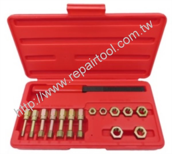 15PCS Metric Rethreader Set