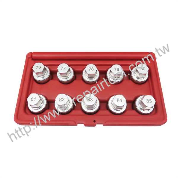 10pcs Tesla Wheel Bolt Lock Socket Set