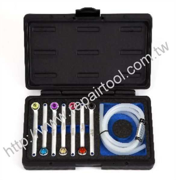 Brake Bleeder Wrench With Check Valve (6 Point)