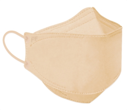 普惠醫用口罩(4D魚型)10入-奶茶