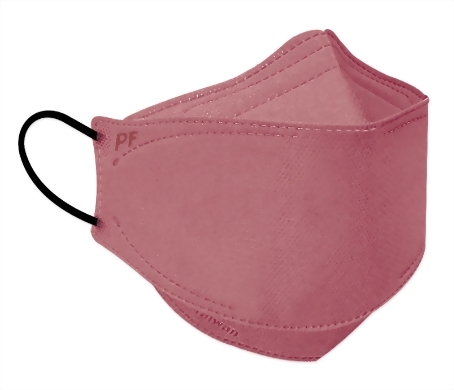 普惠醫用口罩(4D魚型)10入-乾燥玫瑰