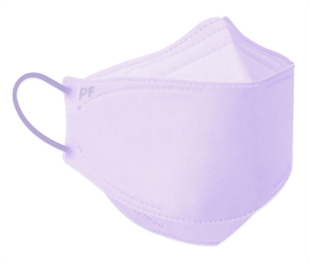 普惠醫用口罩(4D魚型)10入-香芋紫