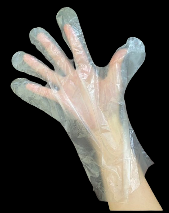 三花PE手套100入/盒-H016型