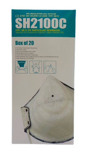 三暉P1杯狀活性碳口罩(SH-2100C)