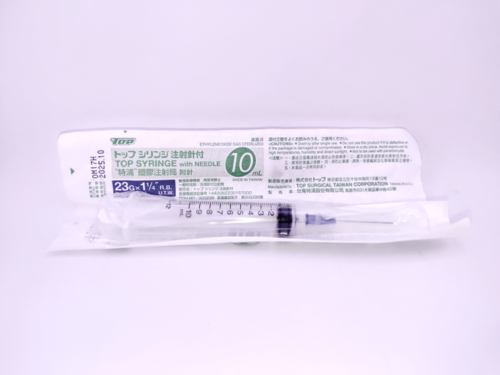 TOP10cc注射筒*23g