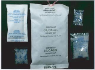 SILICA GEL 矽膠乾燥劑