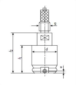指示型塞規(盲孔型)測頭：844 Dks