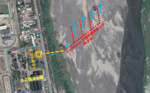 伏流水工程-翁公園集水管