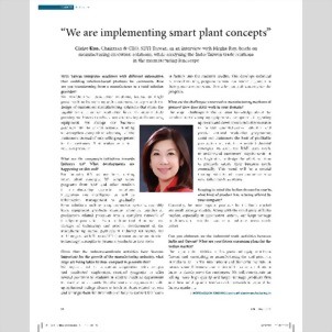 EM - We are implementing smart plant concepts EM - We are implementing smart plant concepts