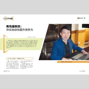 金属板材成形 - 青岛瑞利杰：冲压自动化提升竞争力