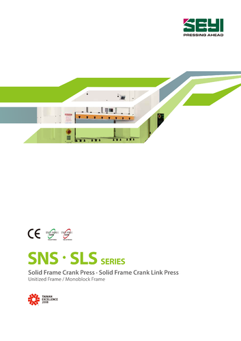 Solid Frame Crank Link Press (SLS Series)