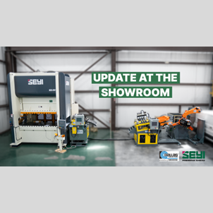 Update at the SEYI-America Showroom to Provide a Full Press Line