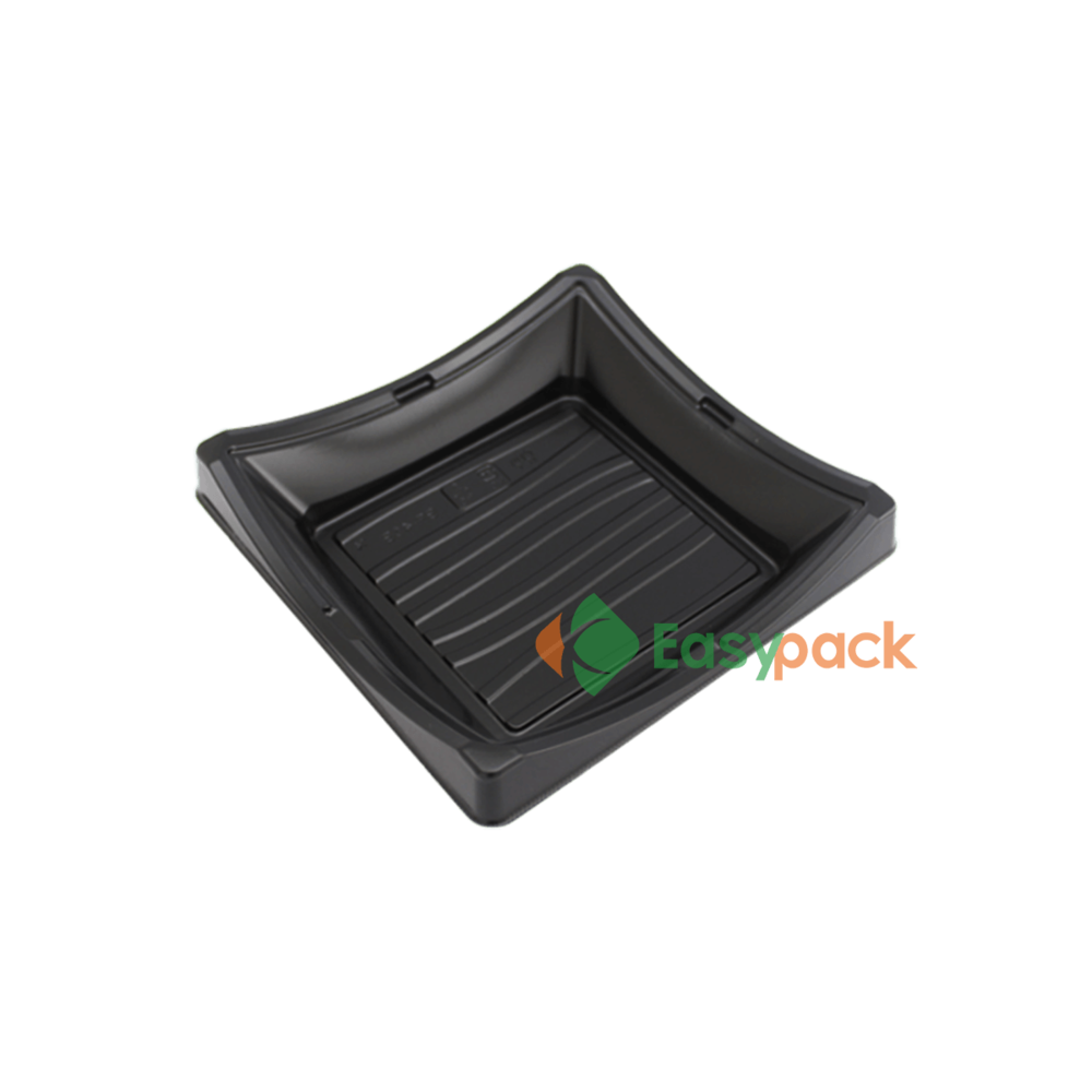 Download easypack square recyclable sushi tray with lid