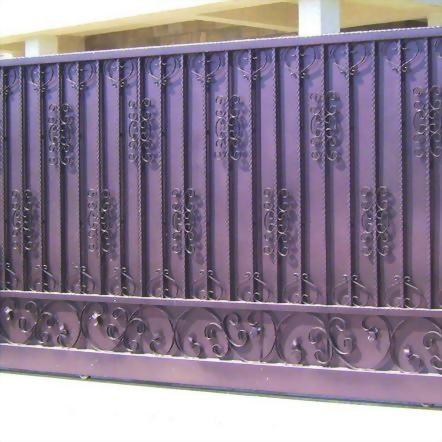 鍛造單軌電動大門