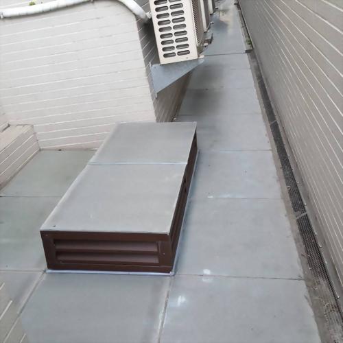 採光罩雙層通風處理