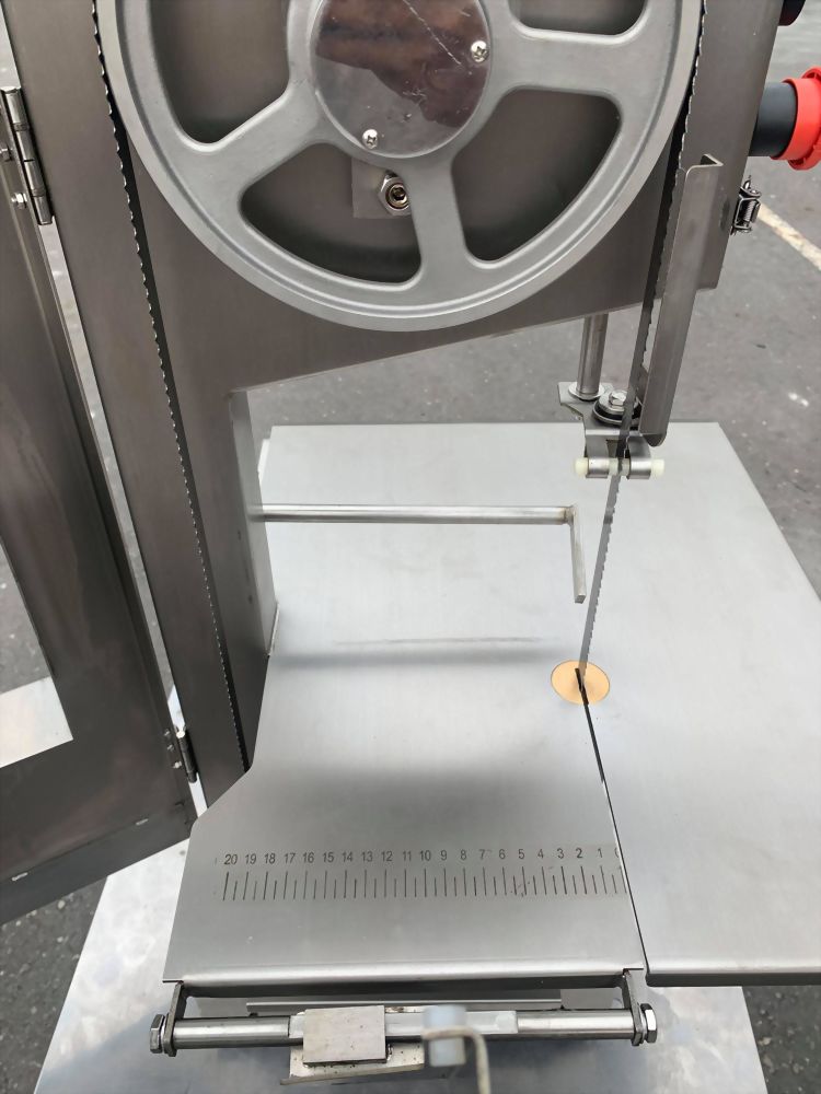 桌上型不鏽鋼鋸骨機250型