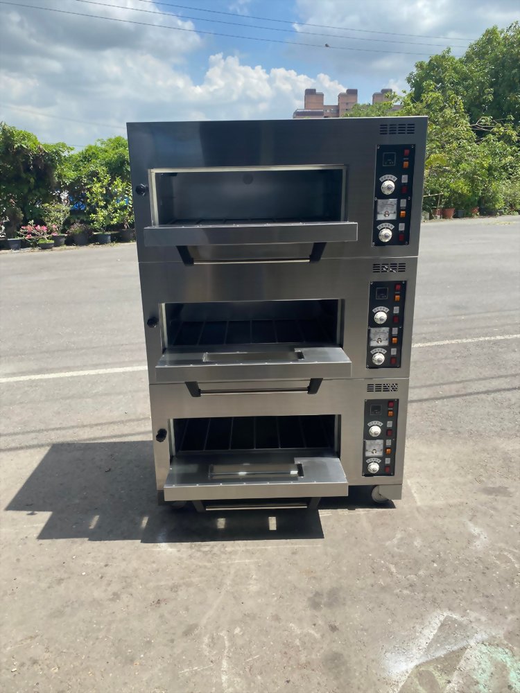 三層三盤烤箱層爐電烤箱