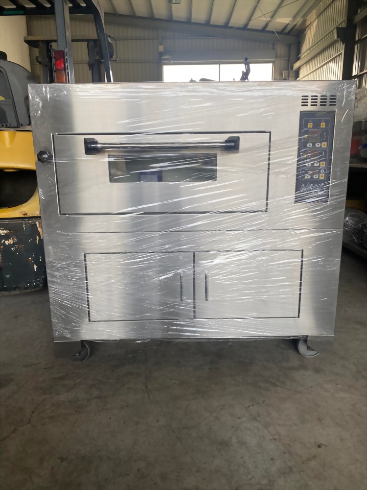 一層二盤烤箱加下層置物箱