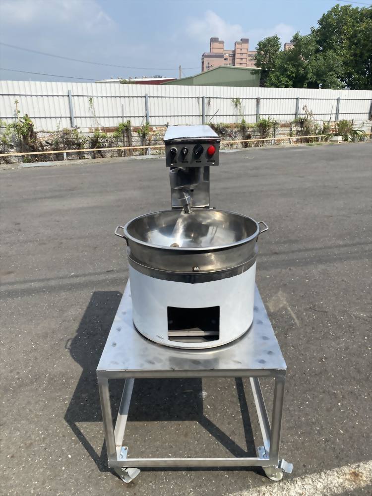 白鐵桌上型抬頭式炒食機30公升