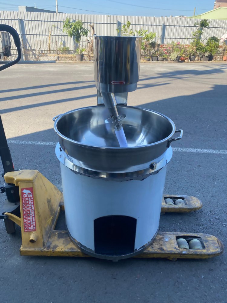 白鐵桌上型炒食機50公升