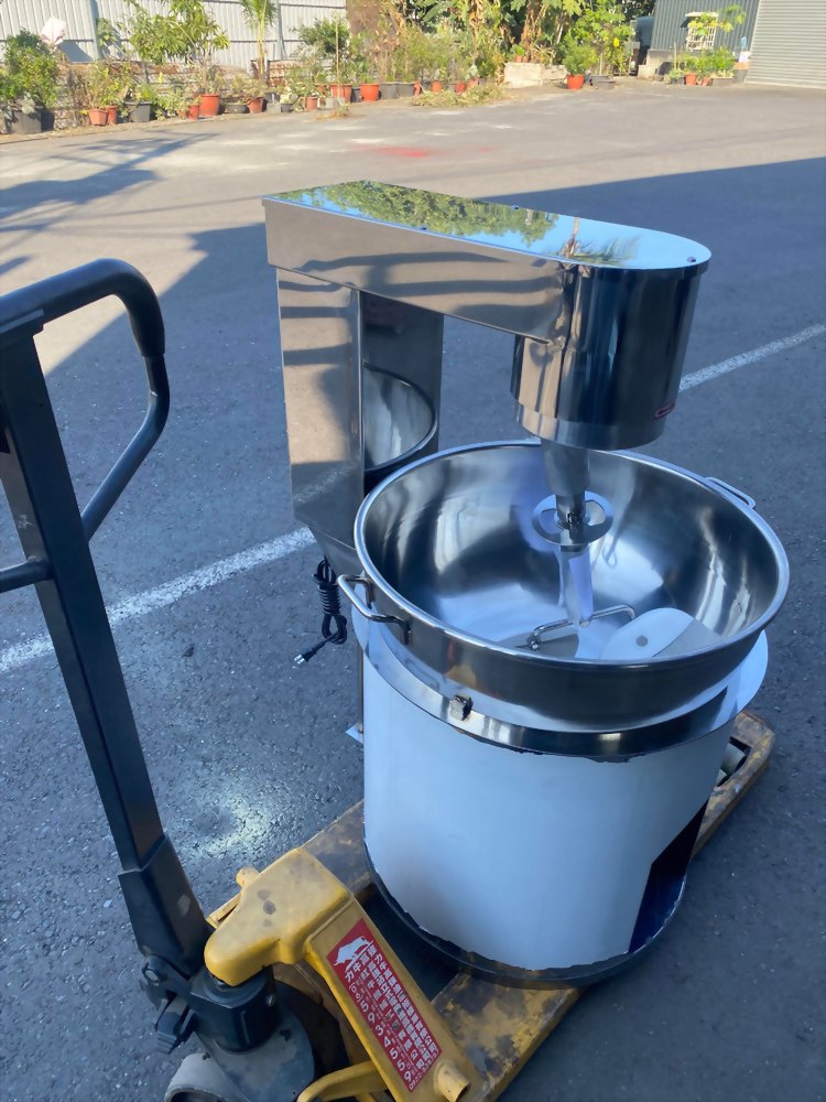 白鐵桌上型炒食機50公升