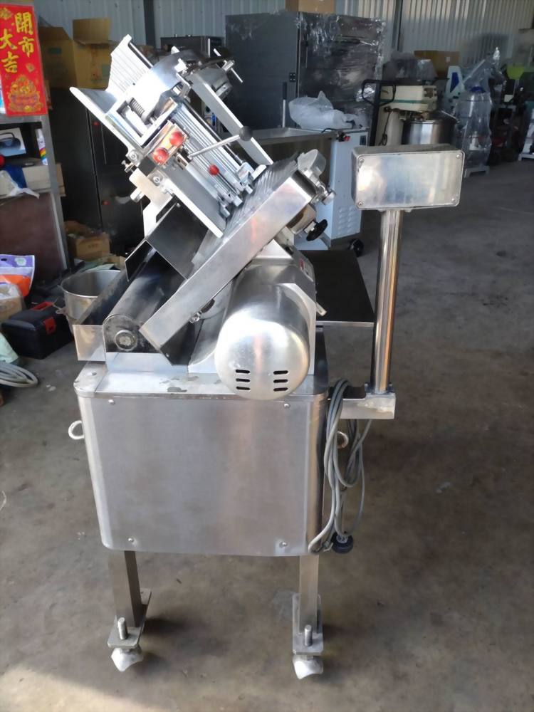 中古日本製落地型南常凍肉切肉機410