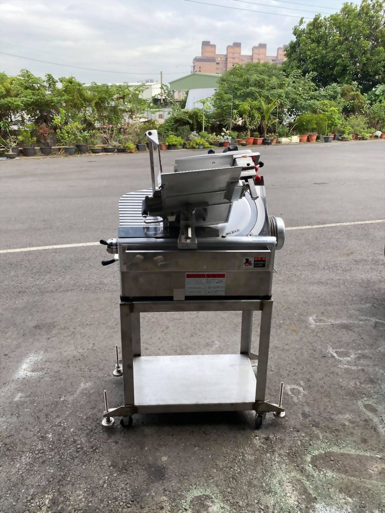 中古日本製南常桌上型凍肉切肉機280