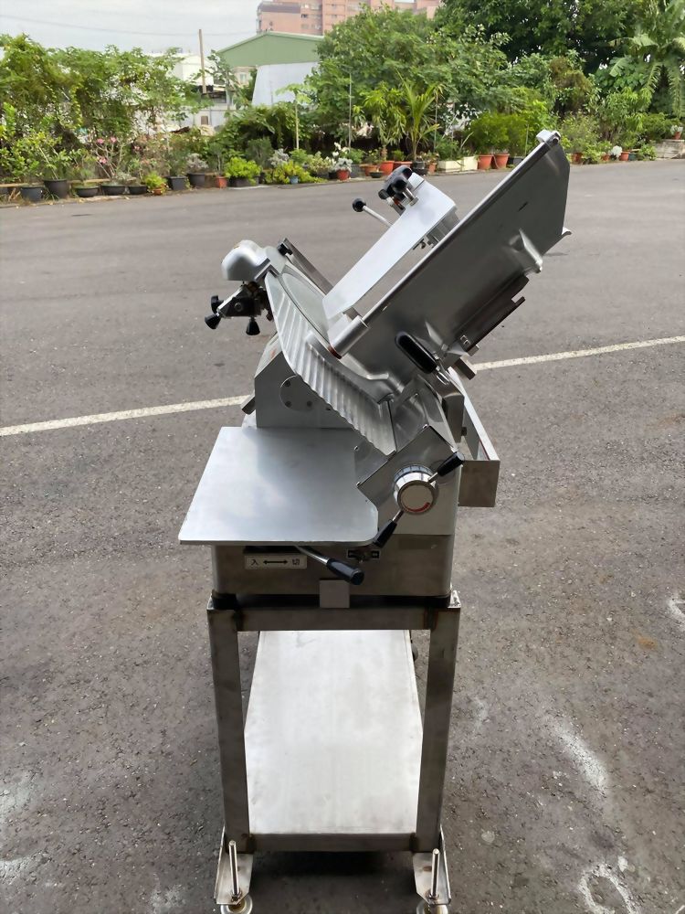 中古日本製南常桌上型凍肉切肉機280