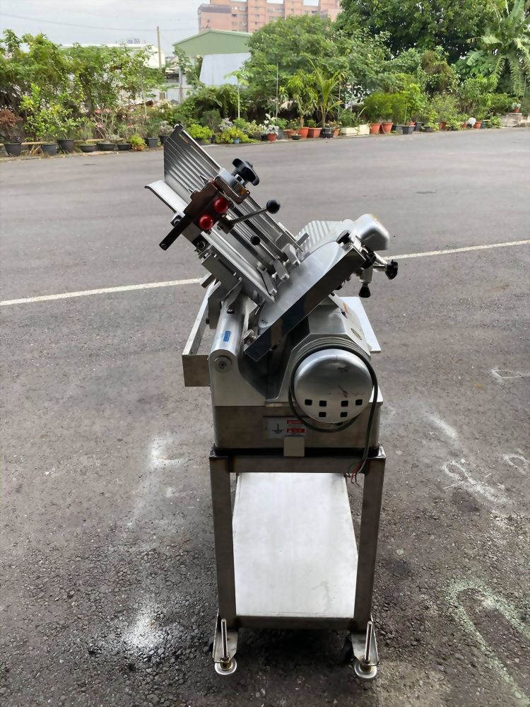 中古日本製南常桌上型凍肉切肉機280