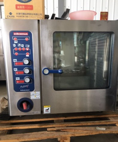 中古德國製eloma蒸烤箱6盤