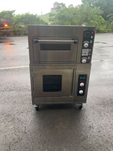 一層半盤烤箱加下層發酵箱