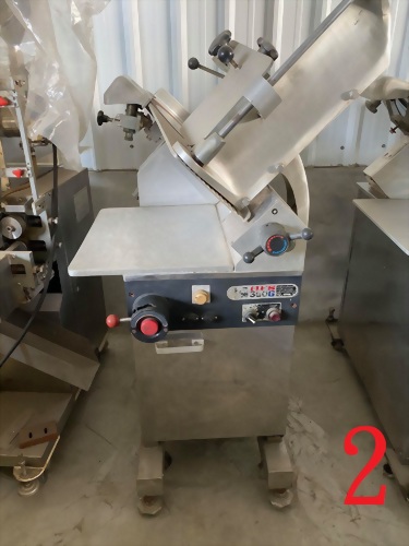 中古日本製落地型南常凍肉切肉機350