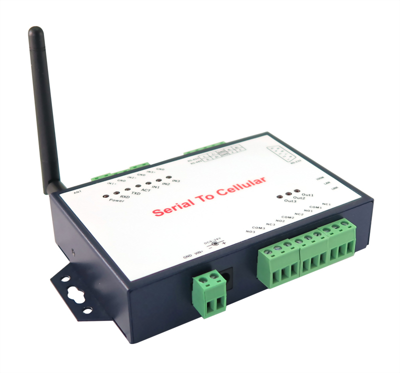 4G LTE SMS 3 DI / 3 DO 數位輸入輸出控制器