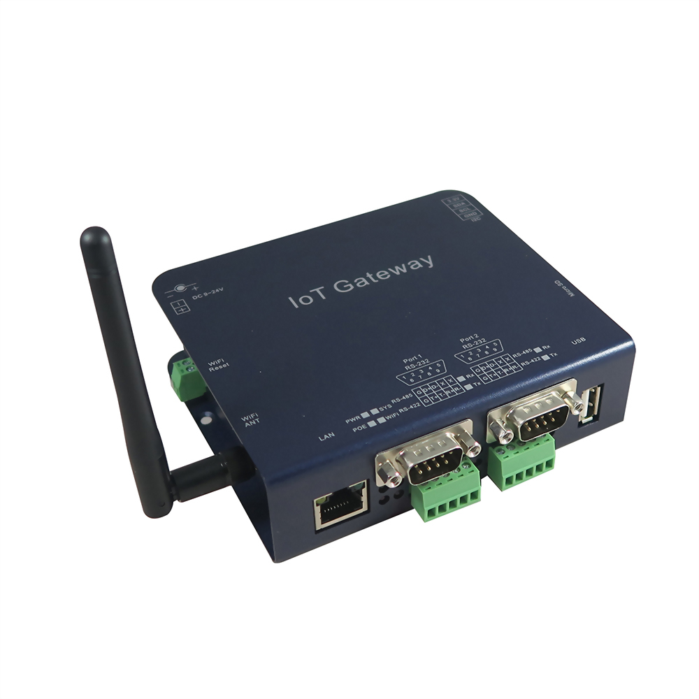 Serial Device Server over Ethernet+WiFi WPC-832