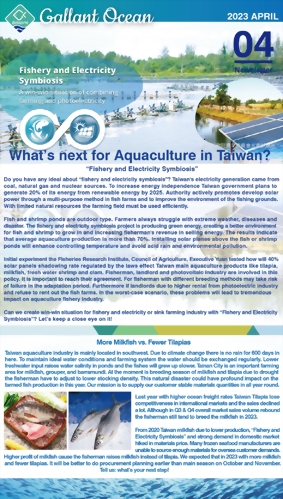 Gallant Ocean Newsletter April 2023 Gallant Ocean Newsletter April 2023