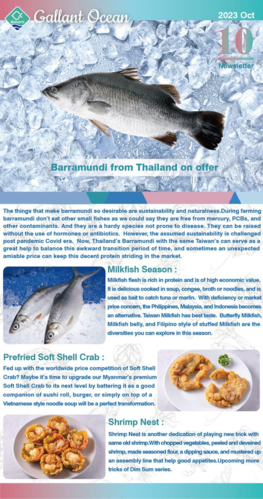 Gallant Ocean Newsletter Oct 2023 Gallant Ocean Newsletter Oct 2023