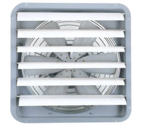 16" - 24" 附百葉窗型 工業用吸排風機