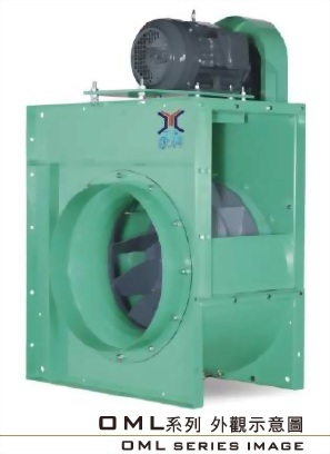 4# 油煙型皮帶式風機