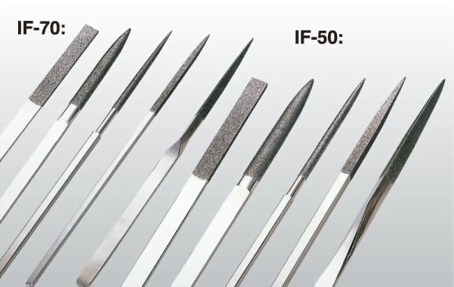 鑽石精密銼刀IF-70、IF-50