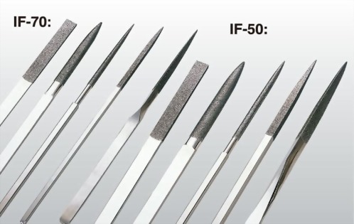 鑽石精密銼刀輕巧鐵工IF-70