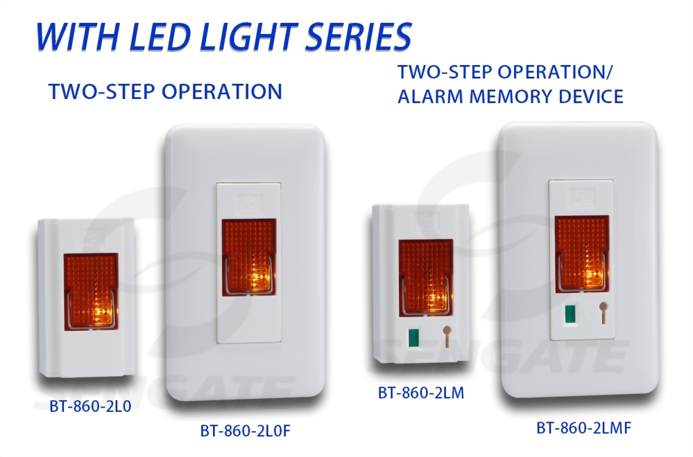 LED Emergency Button (2-Step)