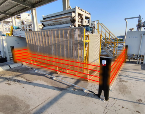 Application of infrared electronic fence technology in chemical plant safety protection