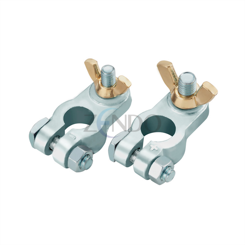 Wing Nut Marine Zinc Terminal-Positive and Negative JHC862Z(+-)|zendo|taiwan battery terminals manufacturer and exporter