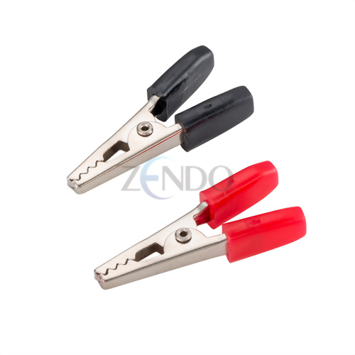 Alligator Clip with Molded Handle, 30mm in length