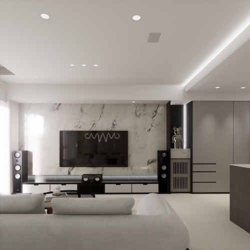 灰色摩卡宅【設計日記】穩重色系也時髦，打造新一代潮流空間設計