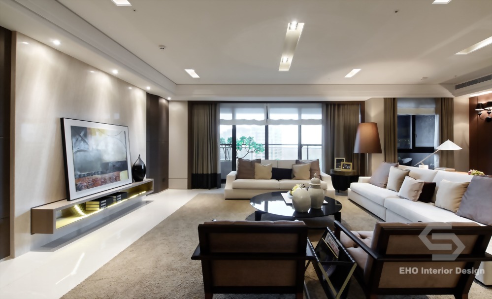 曼陀羅A2-豪宅設計細節及經典的大成｜邑合高雄室內設計