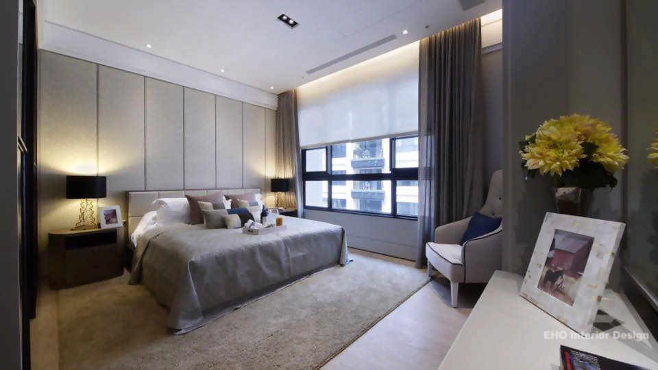 雙城匯A2-日式現代風格的輕奢豪宅｜邑合高雄室內設計