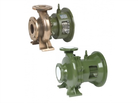 臥型短軸式離心泵浦-法蘭口