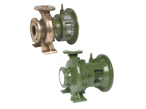 臥型短軸式離心泵浦-法蘭口