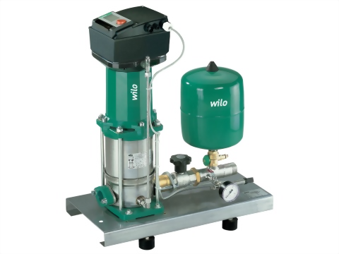 直立式靜音無軸封單機恆壓變頻加壓機組